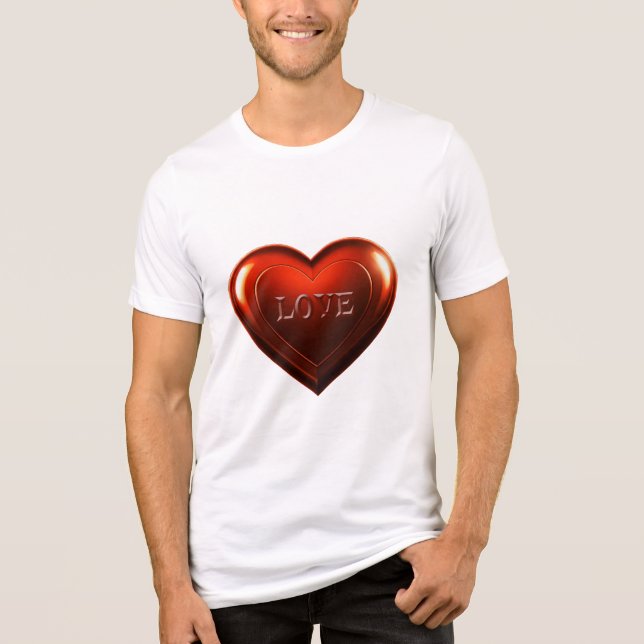 CAMISETA TRIBLENDA AMOR (Anverso)