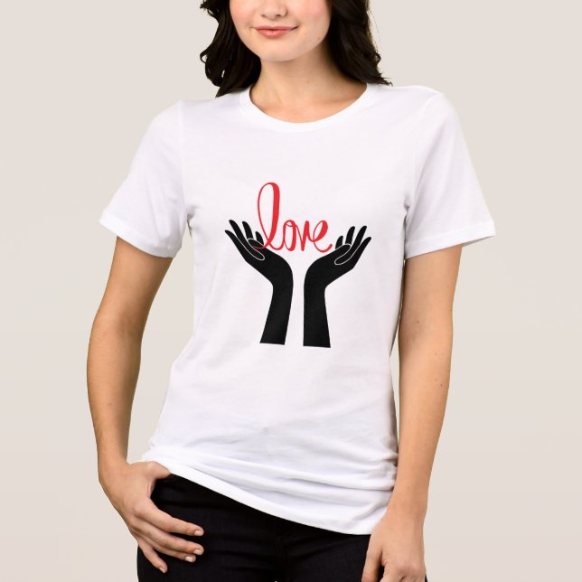 Camiseta Triblenda Amor (Anverso)