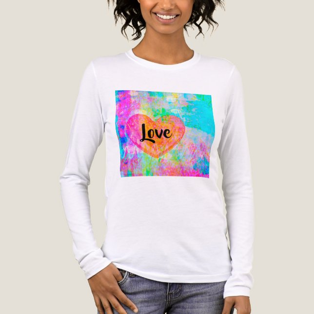 Camiseta Triblenda Amor al corazón del Boho (Anverso)