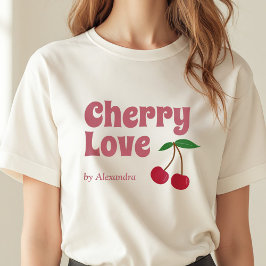 Camiseta Triblenda Amor de cereza