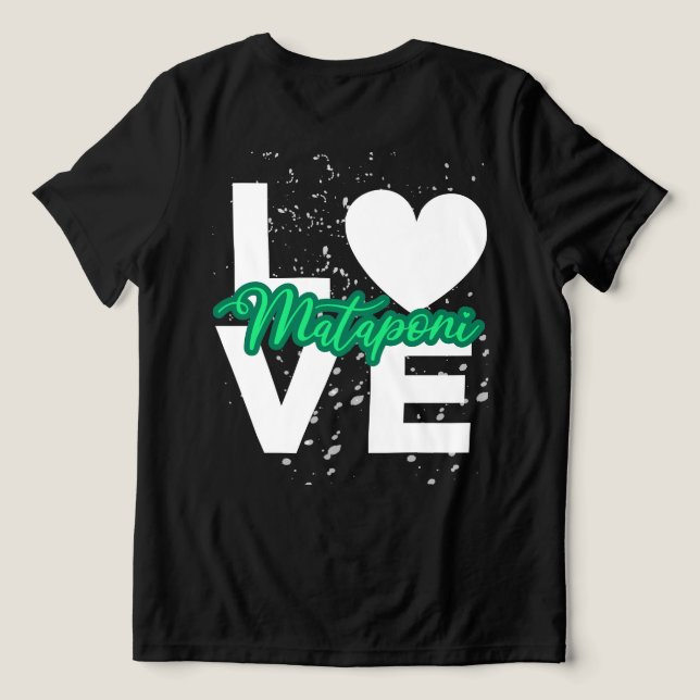 Camiseta Triblenda Amor del campamento Mataponi (Diseño Reverso )