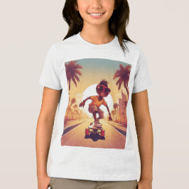 Camiseta Triblenda Amor en las ruedas - Diseño de corazón para el Ska