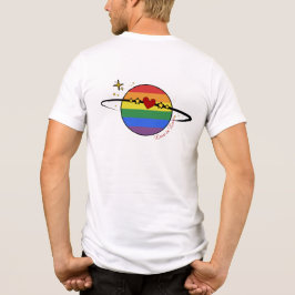 Camiseta Triblenda Amor Es Amor Arcoíris Planeta LGBTQ