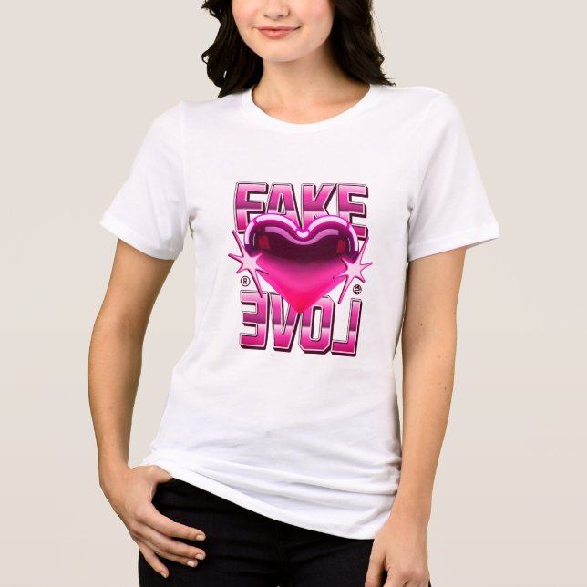 Camiseta Triblenda Amor falso (Anverso)