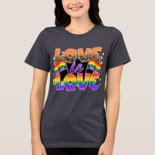 Camiseta Triblenda Amor, paz y donaciones