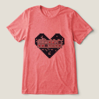 Camiseta Triblenda Amor Pixelado