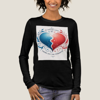 Camiseta Triblenda Amor unido - Fuerza en la conexión Long Sleeve S