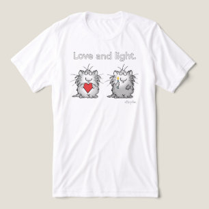 Camiseta Triblenda AMOR Y LUZ por Sandra Boynton