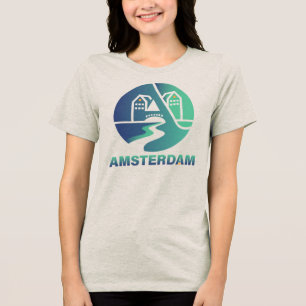 Camiseta Triblenda Ámsterdam Países Bajos Europa