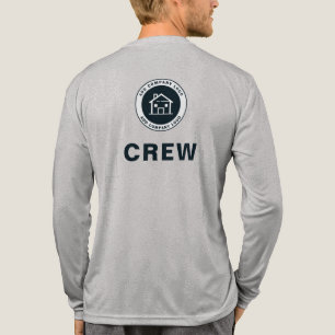 Camiseta Triblenda Añadir el logotipo de negocios Personalizado clási