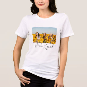 Camiseta Triblenda Añadir el nombre de la foto del fiesta de la brida