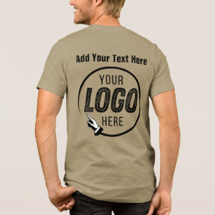 Camiseta Triblenda Añadir imágenes con imagen de imagen con logotipo 