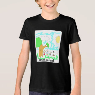 Camiseta Triblenda Añadir la ilustración de su hijo a esto