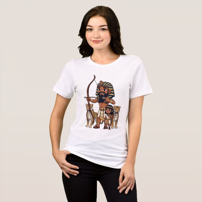 Camiseta Triblenda Ancient Egyptian Hunt with Leopards (Anverso Completo)