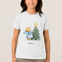 Ángel de Navidad Dulce y Sentimental Personalizabl