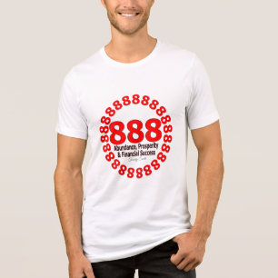 Camiseta Triblenda Ángel número 888 - Prosperidad y abundancia