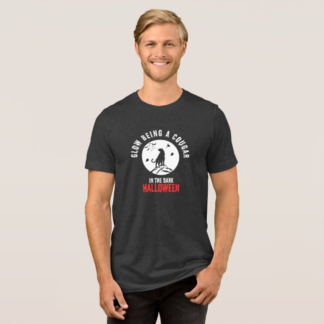 Camiseta Triblenda Animal cougar (Anverso Completa)