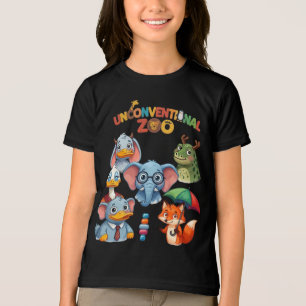 Camiseta Triblenda Animales Divertidos del Zoológico Poco Convenciona
