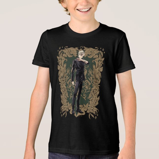 Camiseta Triblenda Anime Draco Malfoy Ornate Frame (Anverso)