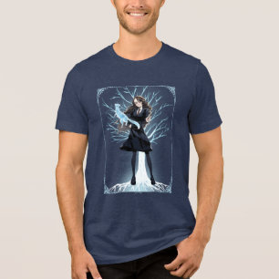 Camiseta Triblenda Anime el Patronus nutria de Hermione Granger