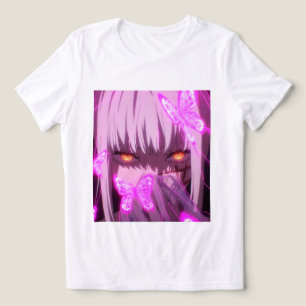 Camiseta Triblenda anime ia chica foto rosa 4k