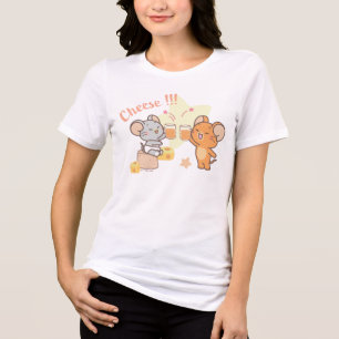Camiseta Triblenda Anime Tuffy y Jerry Cheese