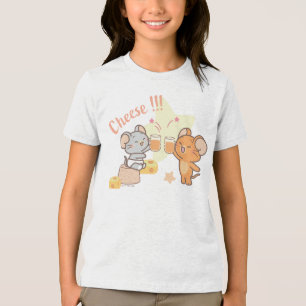 Camiseta Triblenda Anime Tuffy y Jerry Cheese