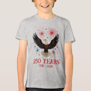 Camiseta Triblenda Aniversario 250 de EE. UU. 2026 1776 - 2026 Patrió
