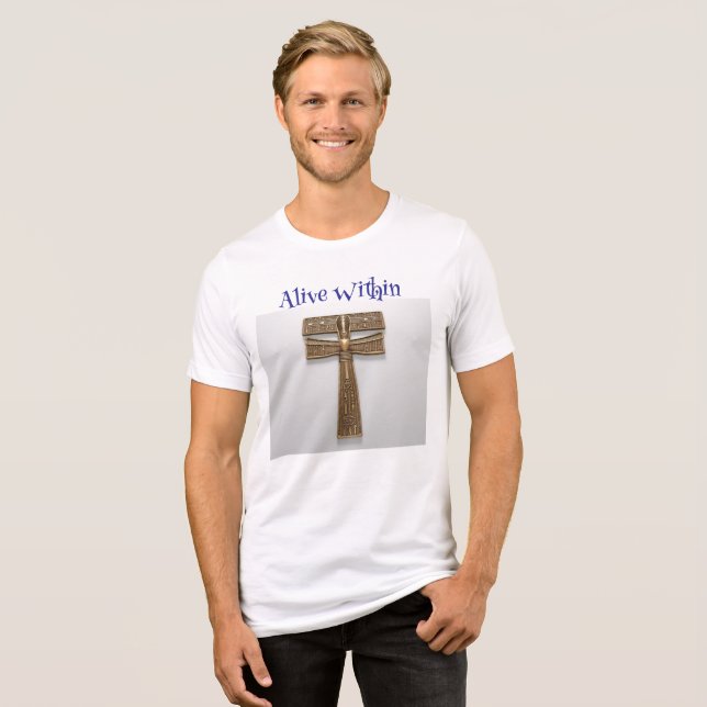 Camiseta Triblenda Ankh de los Ancianos, aliento de la vida (Anverso Completo)