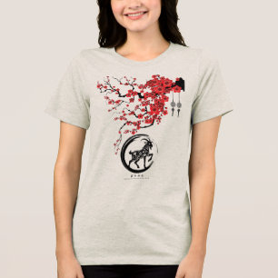 Camiseta Triblenda Año Chino del Cordero Flores