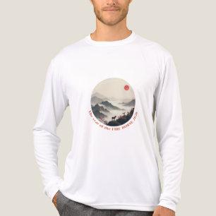 Camiseta Triblenda Año del Caballo 2026 Año Nuevo Chino Montaña