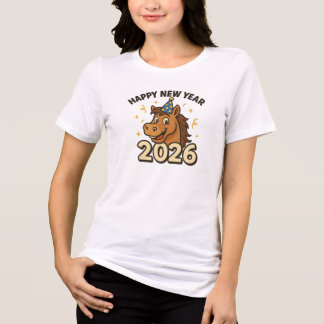Camiseta Triblenda Año Nuevo Caballo 2026