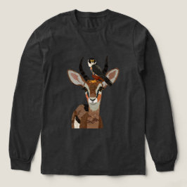 CAMISETA TRIBLENDA ANTÍLOPE & HALCÓN