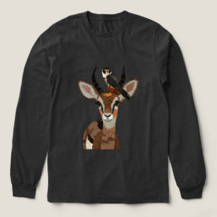 CAMISETA TRIBLENDA ANTÍLOPE & HALCÓN