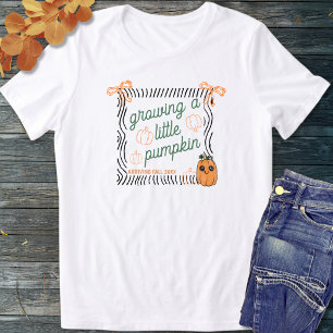 Camiseta Triblenda Anuncio de embarazo con cita linda de Halloween