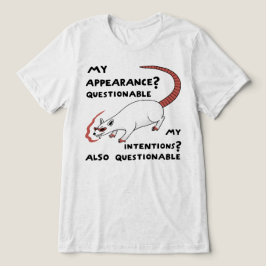 Camiseta Triblenda Apariencia e intenciones cuestionables