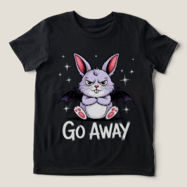 Camiseta Triblenda Apártate Sassy Gothy Bunny Creepy Cute