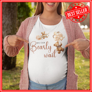Camiseta Triblenda Apenas Podemos Esperar Cumpleaños del Bebe Cub Bro