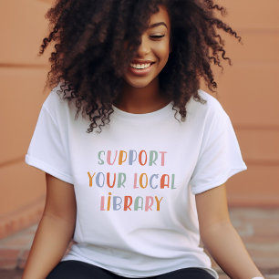 Camiseta Triblenda Apoya tu biblioteca local