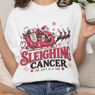 Camiseta Triblenda Apoyando a Enfermeras de Oncología en Navidad Venc
