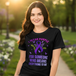Camiseta Triblenda Apoyo a un ser querido con conciencia de epilepsia