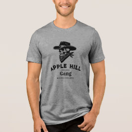 Camiseta Triblenda Apple Hill Gang Bucks County, Western, Fun, Simple