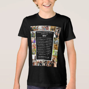 Camiseta Triblenda Apreciación de amistad   Collage de fotos BFF 22