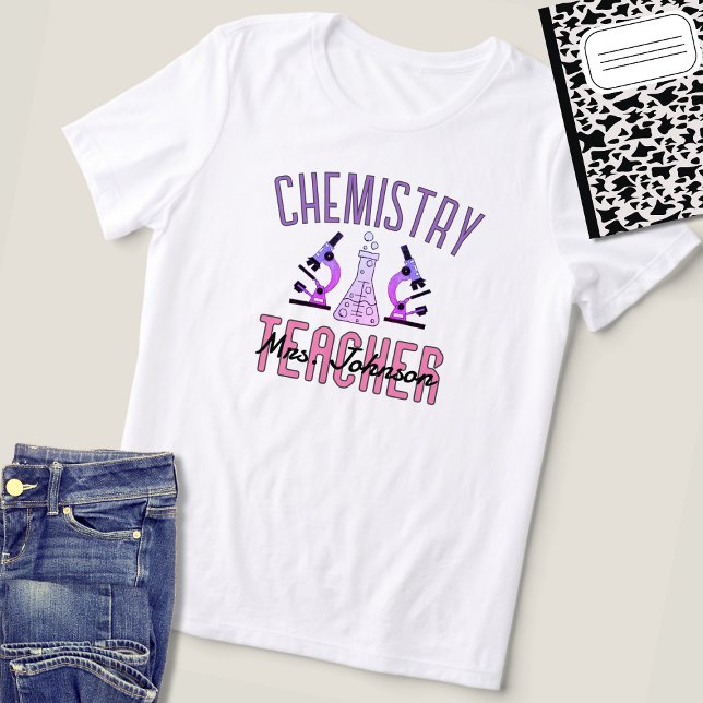 Camiseta Triblenda Apreciación del nombre del profesor de química mor (Subido por el creador)