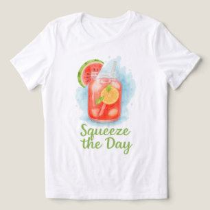 Camiseta Triblenda Apretar el día - Verano de la sandía Lemonade