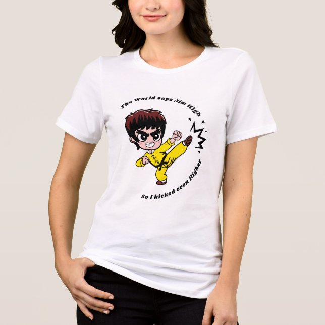 Camiseta Triblenda Apuntar camiseta de alta motivación (Anverso)