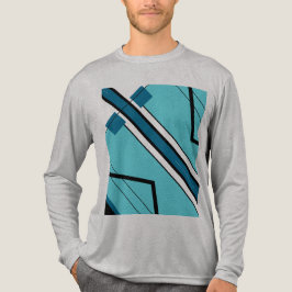 Camiseta Triblenda Aqua Black Bold Stripe inspirado en MCM Resumen