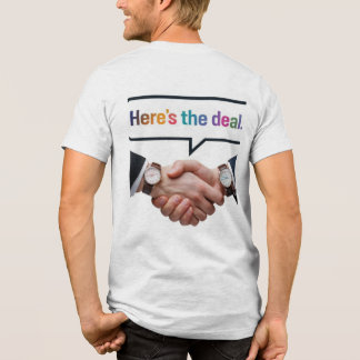 Camiseta Triblenda Aquí está el acuerdo