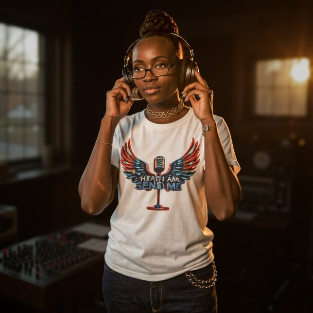 Camiseta Triblenda Aquí Estoy, Envíame (Subido por el creador)