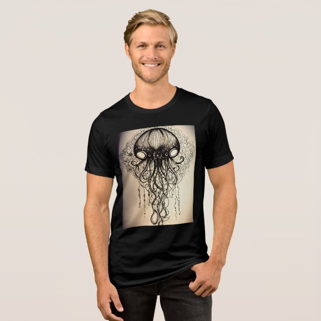 Camiseta Triblenda Aquí hay algunas creativas ideas de título de cami (Anverso Completo)